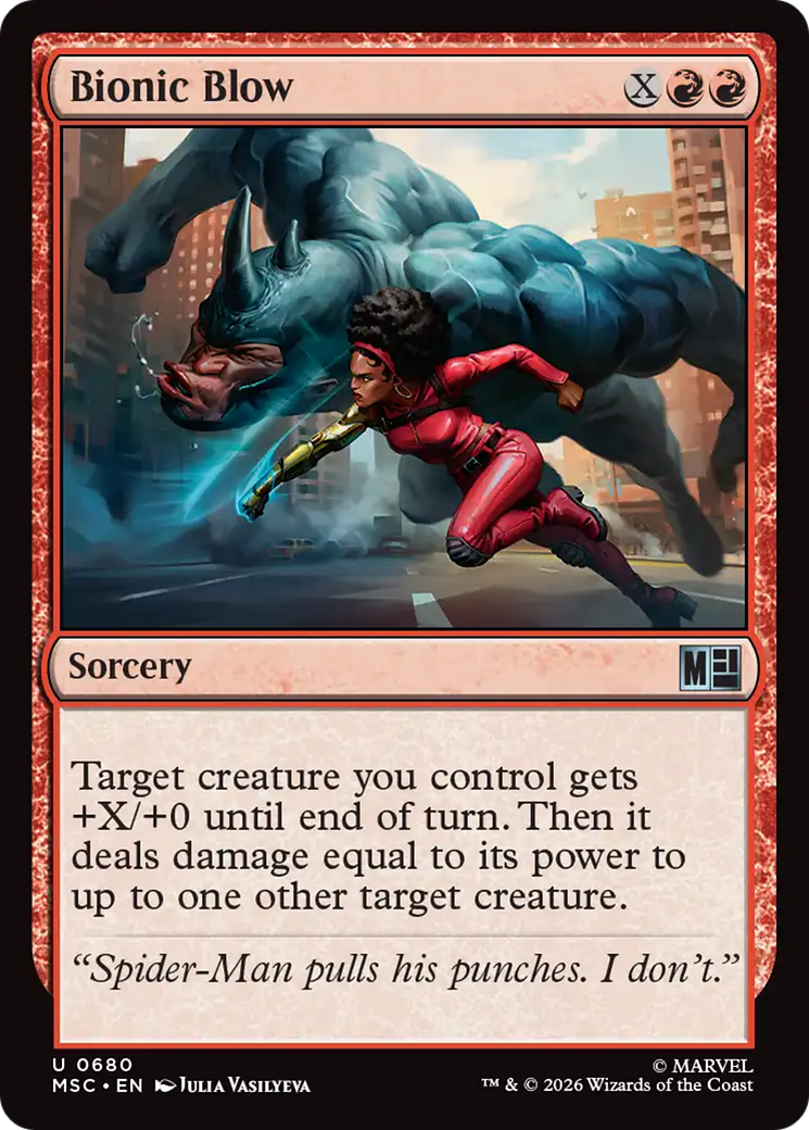 Bionic Blow [Marvel Super Heroes Commander] | Gear Gaming Fayetteville