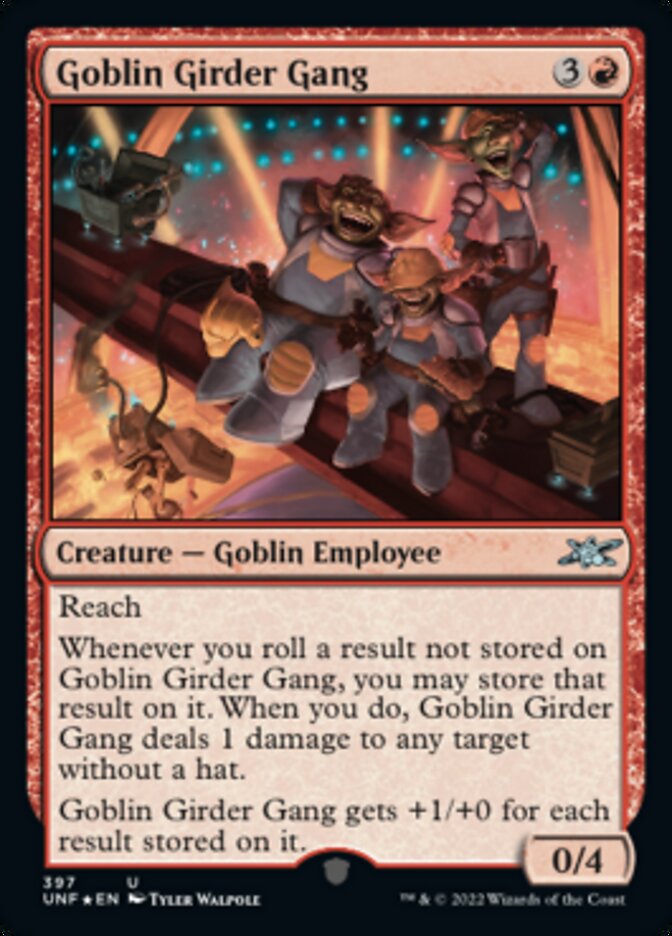 Goblin Girder Gang (Galaxy Foil) [Unfinity] | Gear Gaming Fayetteville