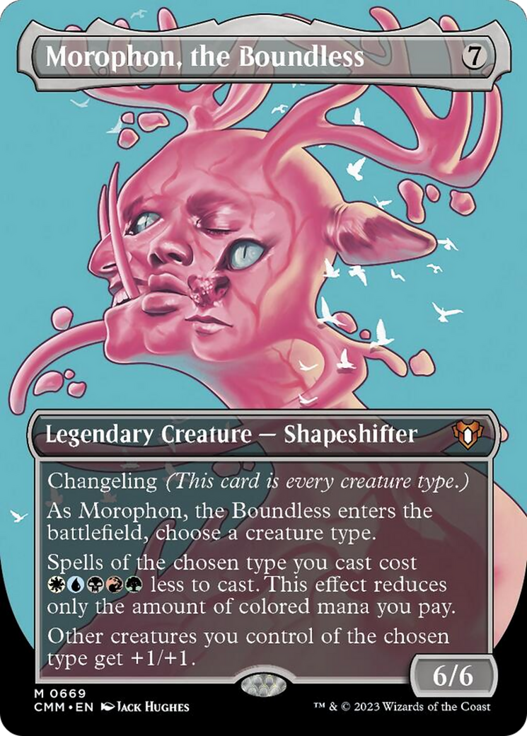 Morophon, the Boundless (Borderless Profile) [Commander Masters] | Gear Gaming Fayetteville