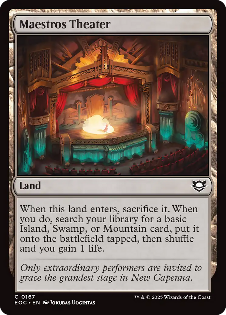 Maestros Theater [Edge of Eternities Commander] | Gear Gaming Fayetteville