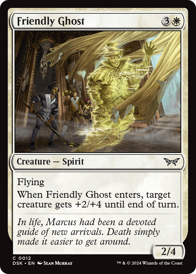 Friendly Ghost [Duskmourn: House of Horror] | Gear Gaming Fayetteville