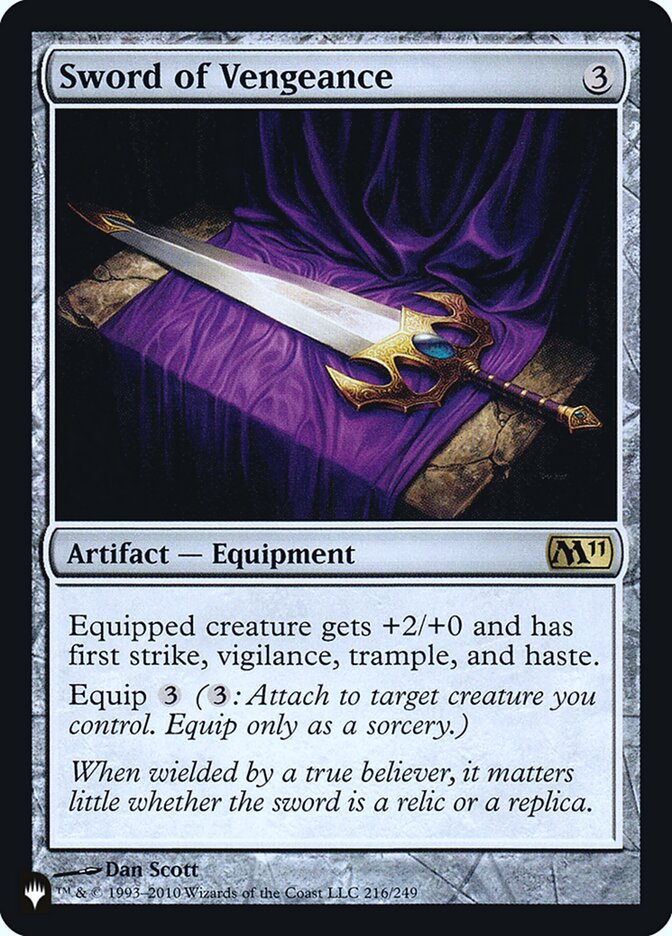 Sword of Vengeance [Secret Lair: Heads I Win, Tails You Lose] | Gear Gaming Fayetteville