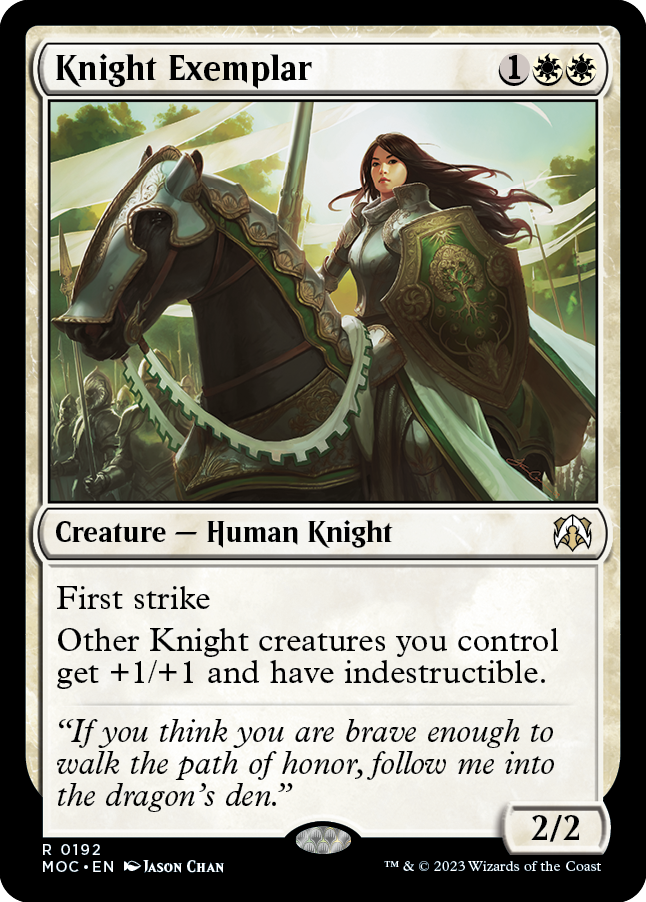 Knight Exemplar [March of the Machine Commander] | Gear Gaming Fayetteville