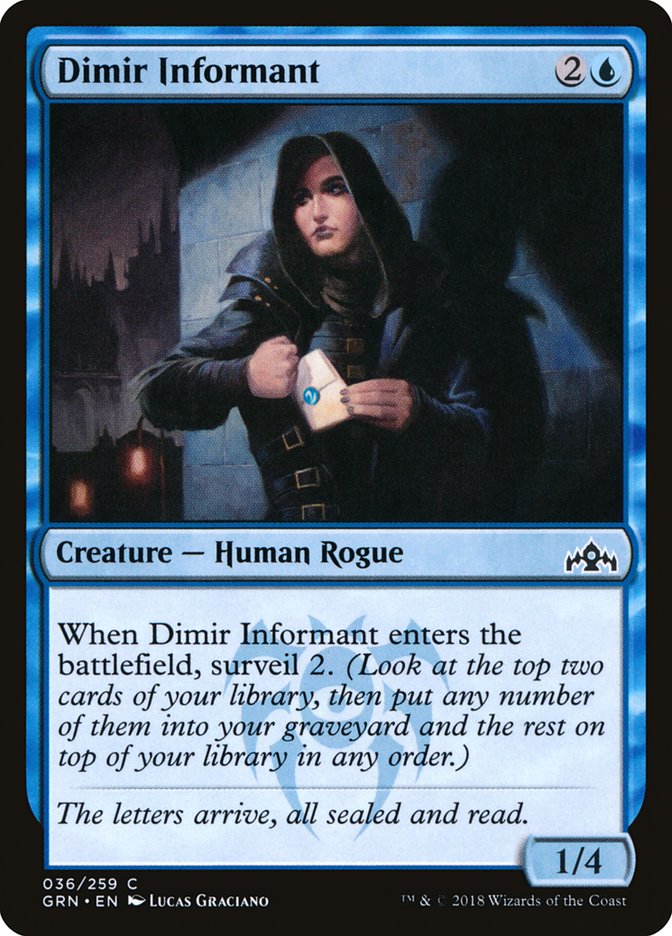 Dimir Informant [Guilds of Ravnica] | Gear Gaming Fayetteville