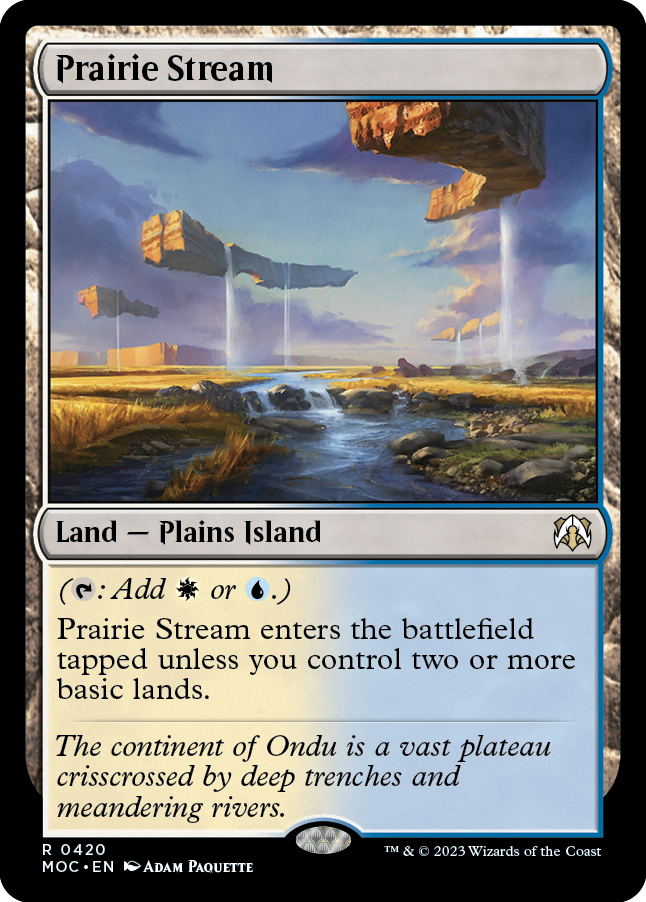 Prairie Stream [March of the Machine Commander] | Gear Gaming Fayetteville