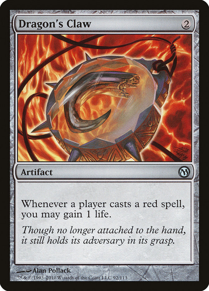 Dragon's Claw [Duels of the Planeswalkers] | Gear Gaming Fayetteville