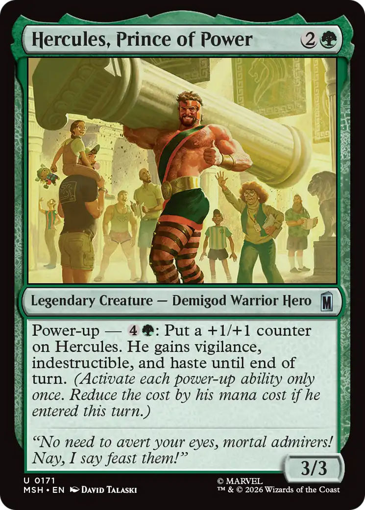 Hercules, Prince of Power [Marvel Super Heroes] | Gear Gaming Fayetteville