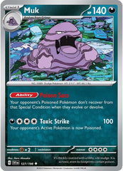 Muk (127/198) [Scarlet & Violet: Base Set] | Gear Gaming Fayetteville