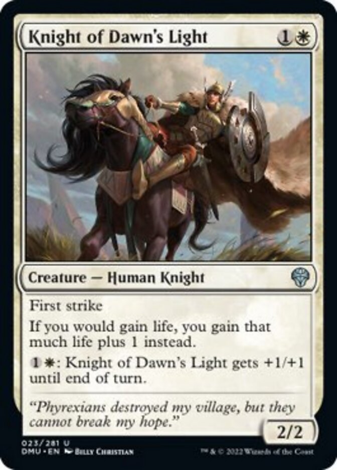 Knight of Dawn's Light [Dominaria United] | Gear Gaming Fayetteville