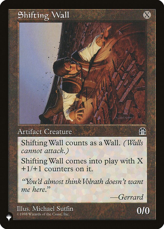 Shifting Wall [The List] | Gear Gaming Fayetteville
