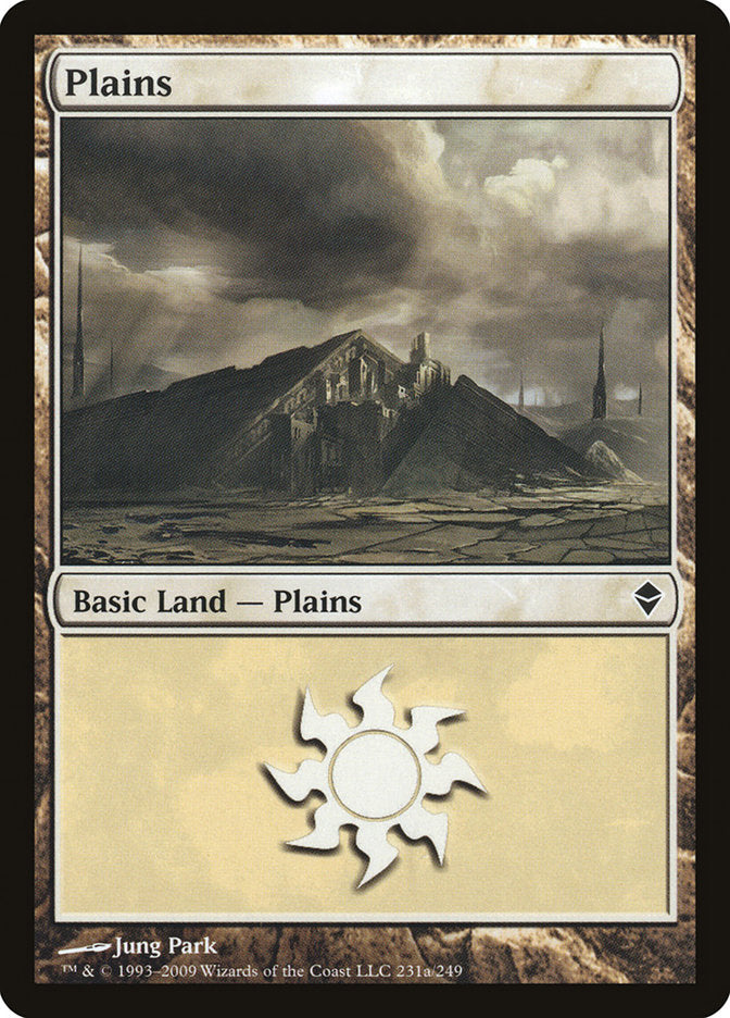 Plains (231a) [Zendikar] | Gear Gaming Fayetteville