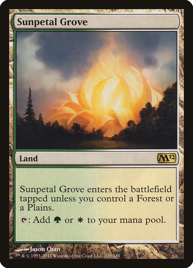 Sunpetal Grove [Magic 2012] | Gear Gaming Fayetteville