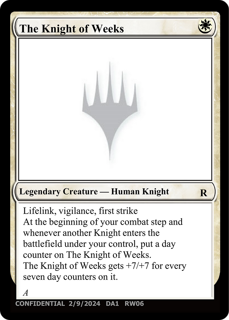 The Knight of Weeks [Unknown Event] | Gear Gaming Fayetteville