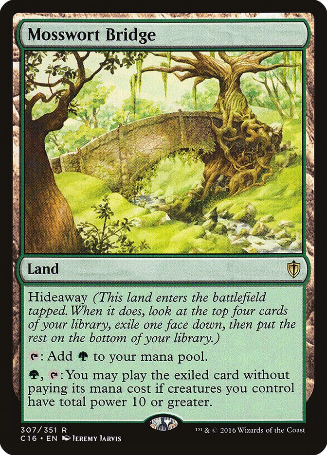 Mosswort Bridge [Commander 2016] | Gear Gaming Fayetteville