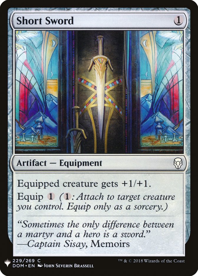 Short Sword [Mystery Booster] | Gear Gaming Fayetteville