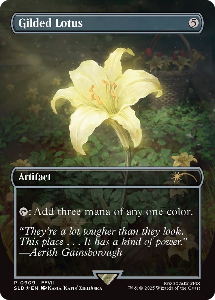Gilded Lotus (Rainbow Foil) (909) [Secret Lair Drop Series] | Gear Gaming Fayetteville
