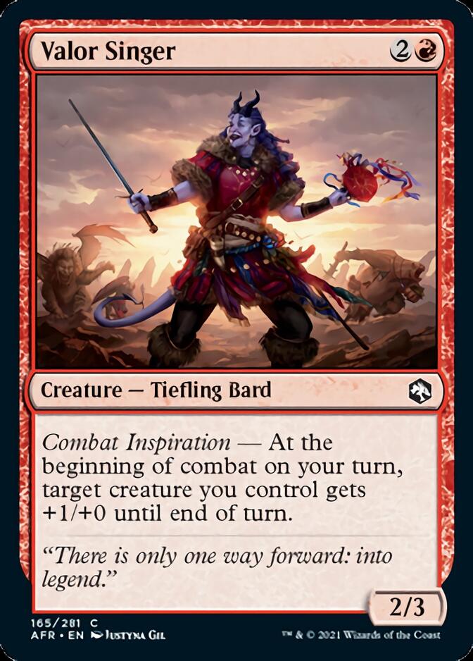 Valor Singer [Dungeons & Dragons: Adventures in the Forgotten Realms] | Gear Gaming Fayetteville