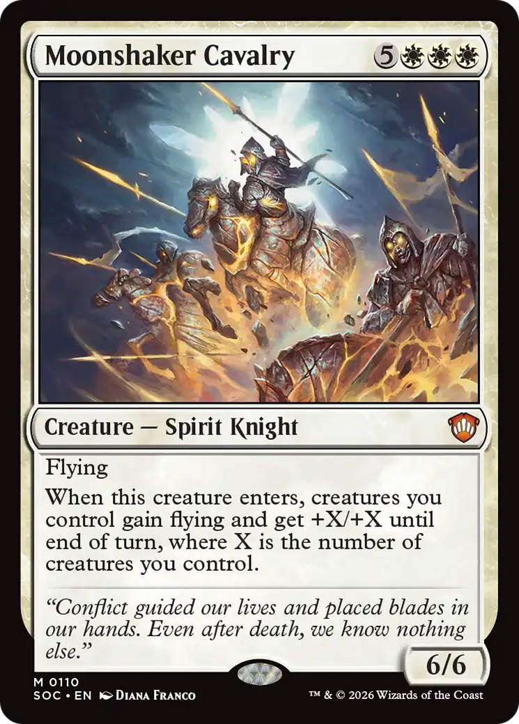 Moonshaker Cavalry [Secrets of Strixhaven Commander] | Gear Gaming Fayetteville