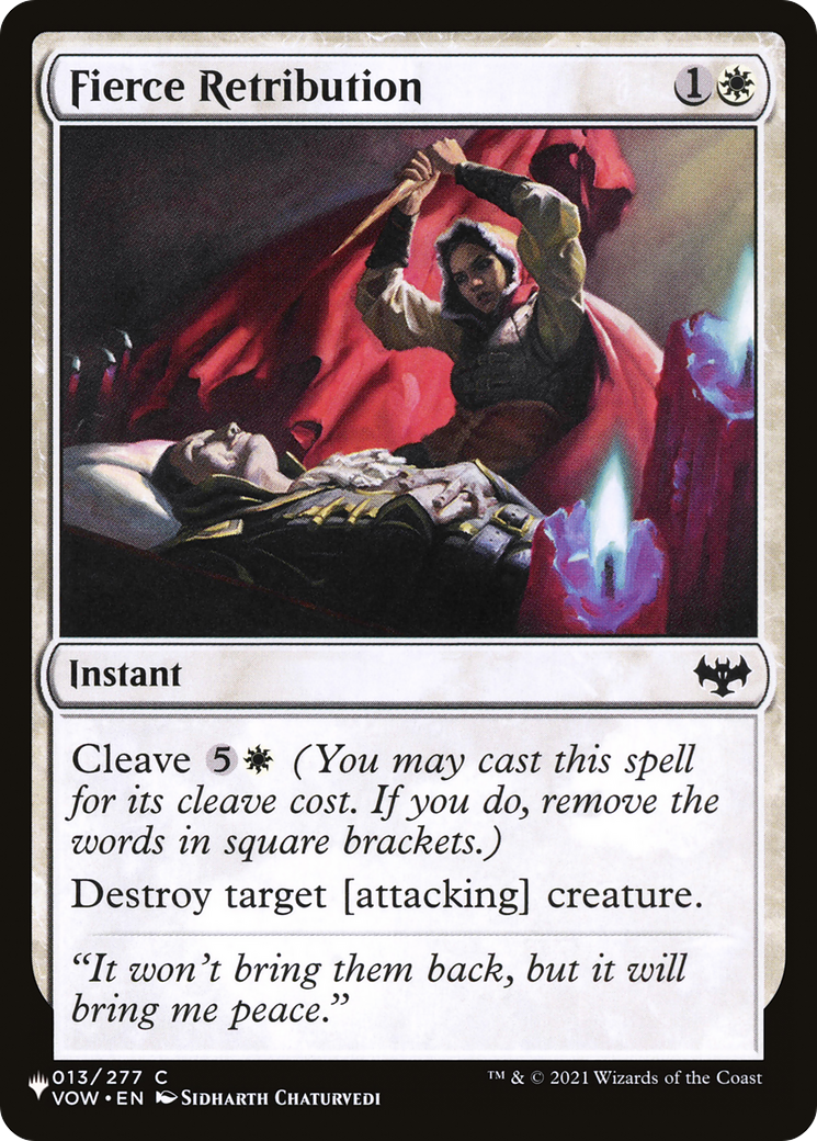 Fierce Retribution [The List] | Gear Gaming Fayetteville