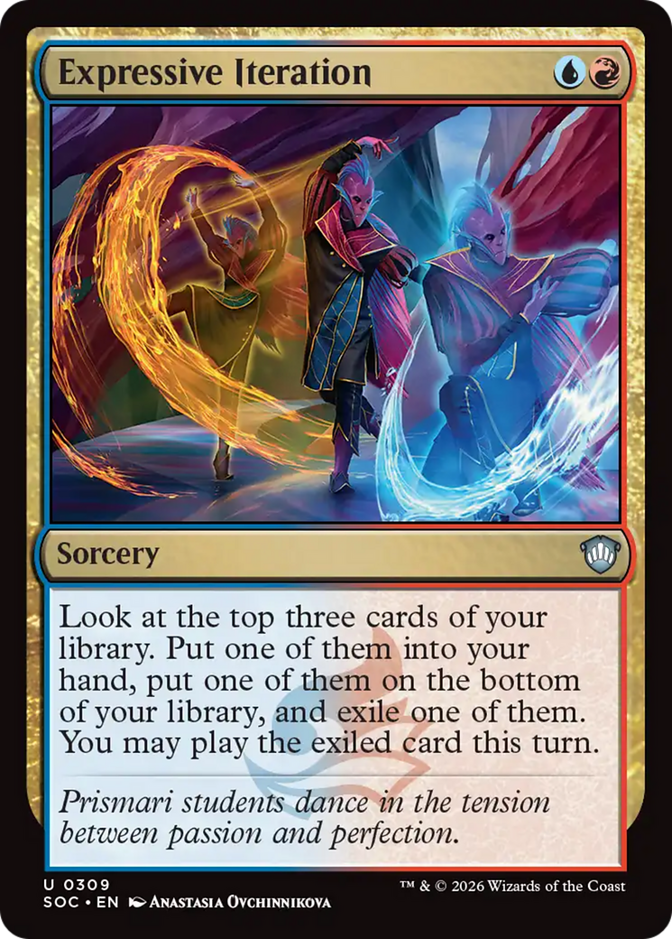 Expressive Iteration [Secrets of Strixhaven Commander] | Gear Gaming Fayetteville