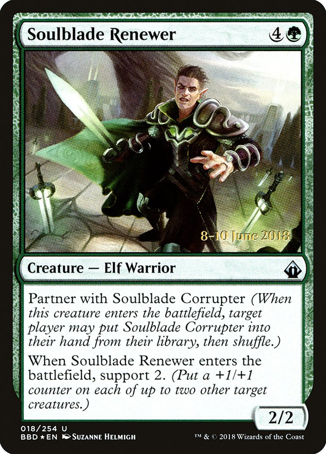 Soulblade Renewer [Battlebond Prerelease Promos] | Gear Gaming Fayetteville