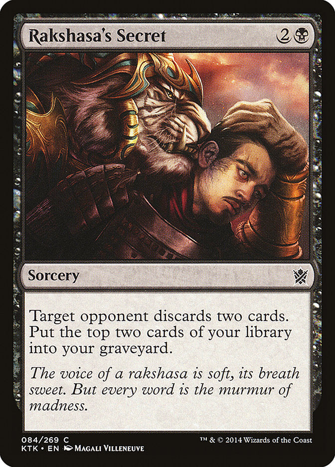 Rakshasa's Secret [Khans of Tarkir] | Gear Gaming Fayetteville