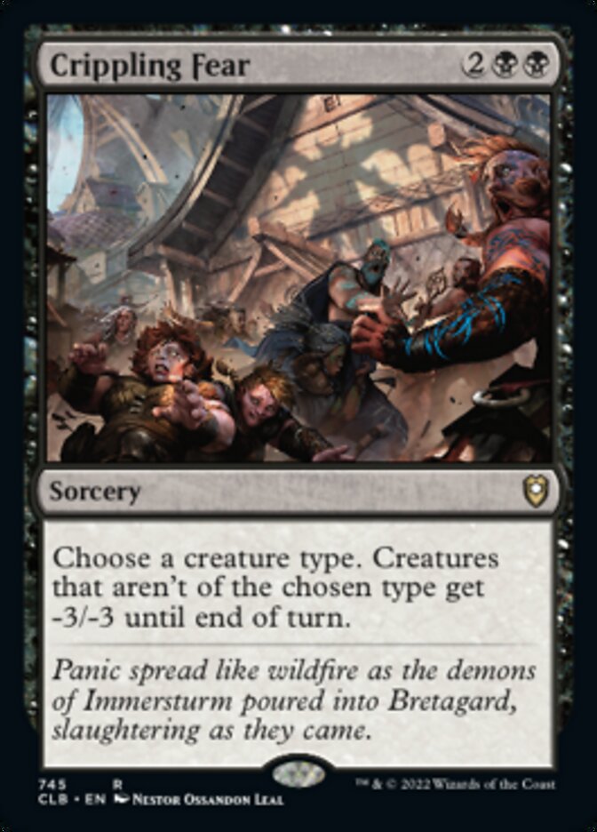 Crippling Fear [Commander Legends: Battle for Baldur's Gate] | Gear Gaming Fayetteville