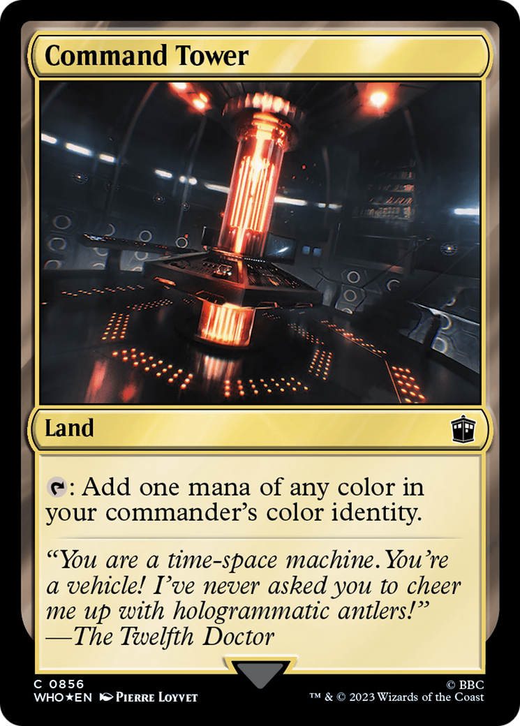 Command Tower (0856) (Surge Foil) [Doctor Who] | Gear Gaming Fayetteville