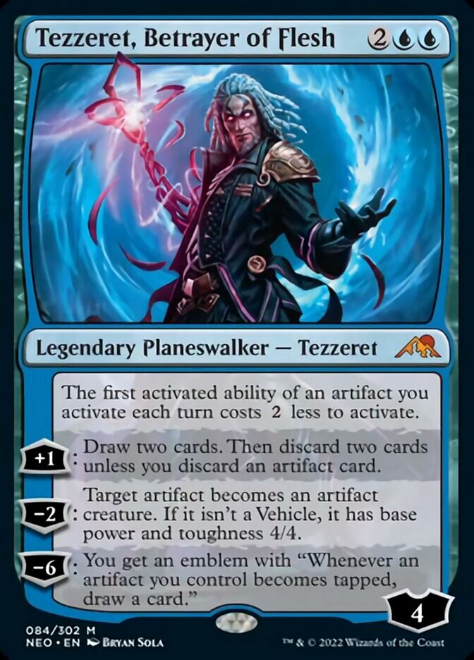 Tezzeret, Betrayer of Flesh [Kamigawa: Neon Dynasty] | Gear Gaming Fayetteville