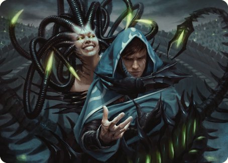 Phyrexian Arena Art Card [Phyrexia: All Will Be One Art Series] | Gear Gaming Fayetteville