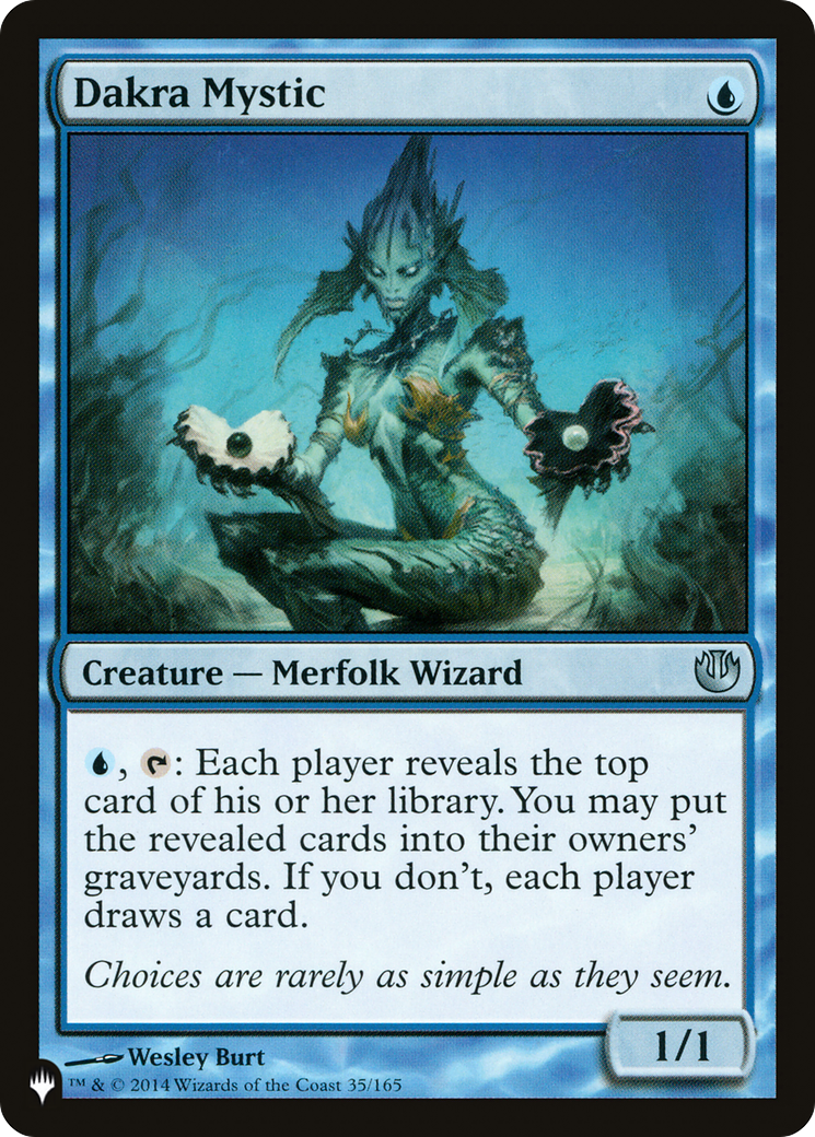 Dakra Mystic [The List Reprints] | Gear Gaming Fayetteville