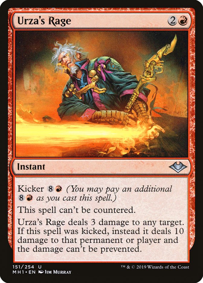 Urza's Rage [Modern Horizons] | Gear Gaming Fayetteville