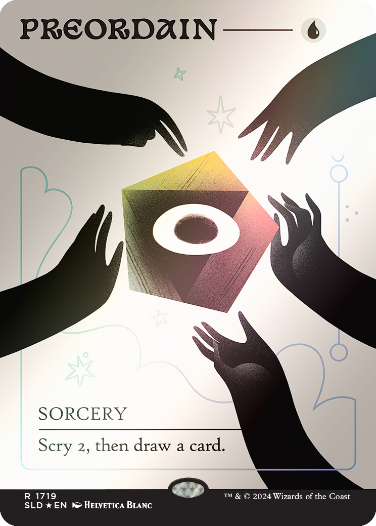 Preordain (1719) (Rainbow Foil) [Secret Lair Drop Series] | Gear Gaming Fayetteville