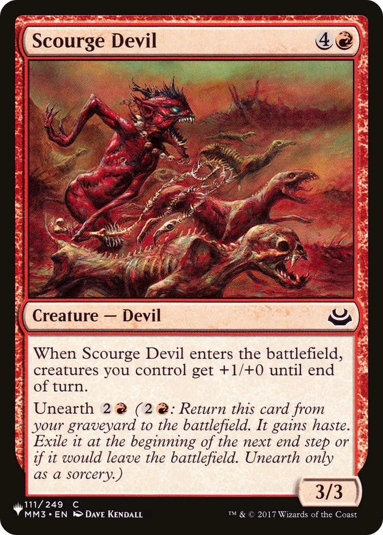 Scourge Devil [The List Reprints] | Gear Gaming Fayetteville