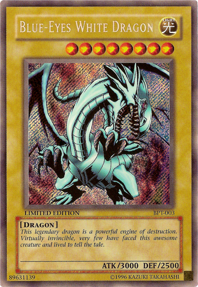 Blue-Eyes White Dragon [BPT-003] Secret Rare | Gear Gaming Fayetteville