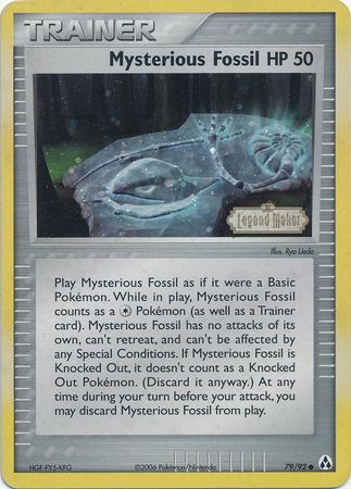 Mysterious Fossil (79/92) (Stamped) [EX: Legend Maker] | Gear Gaming Fayetteville