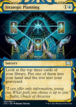 Strategic Planning (Foil Etched) [Strixhaven: Mystical Archive] | Gear Gaming Fayetteville