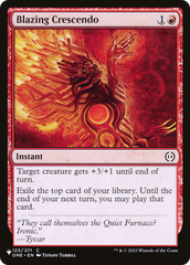 Blazing Crescendo [The List Reprints] | Gear Gaming Fayetteville