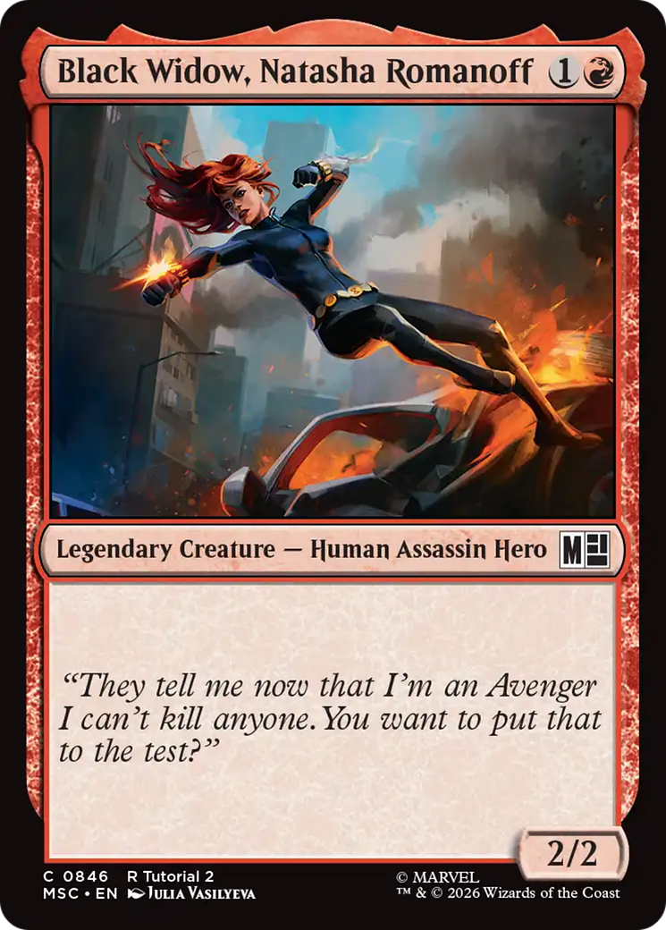 Black Widow, Natasha Romanoff [Marvel Super Heroes Commander] | Gear Gaming Fayetteville