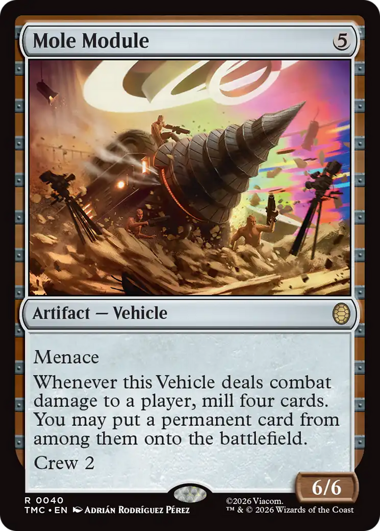Mole Module [Teenage Mutant Ninja Turtles Commander] | Gear Gaming Fayetteville