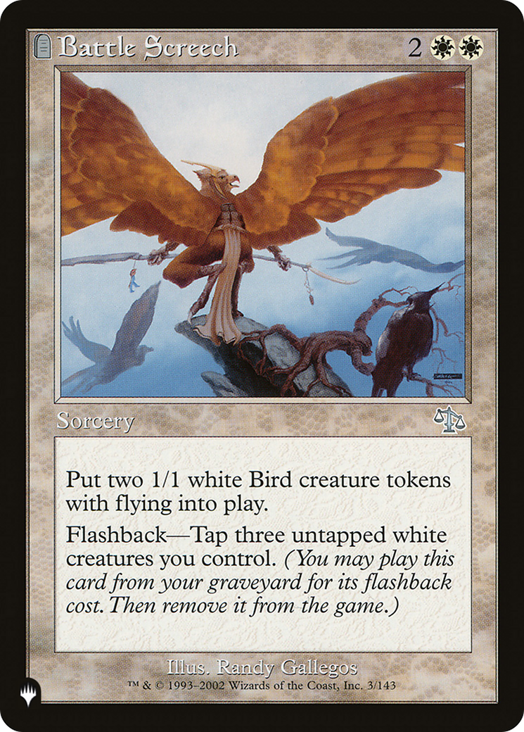 Battle Screech [The List Reprints] | Gear Gaming Fayetteville