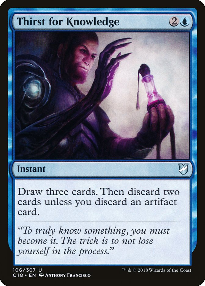 Thirst for Knowledge [Commander 2018] | Gear Gaming Fayetteville