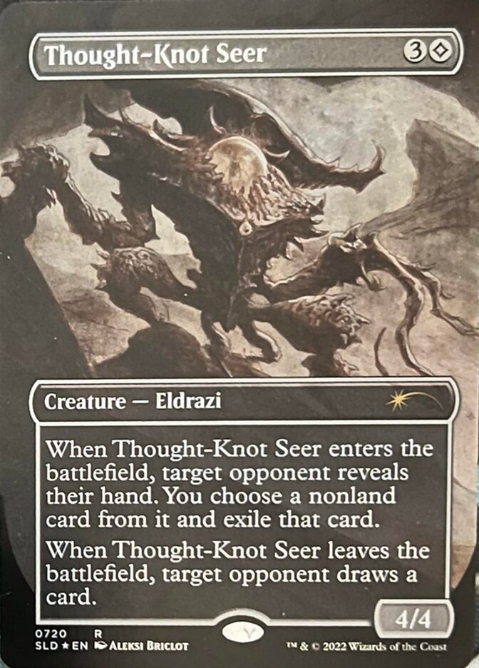 Thought-Knot Seer (720) (Borderless) [Secret Lair Drop Promos] | Gear Gaming Fayetteville