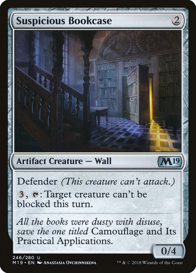 Suspicious Bookcase [Core Set 2019] | Gear Gaming Fayetteville