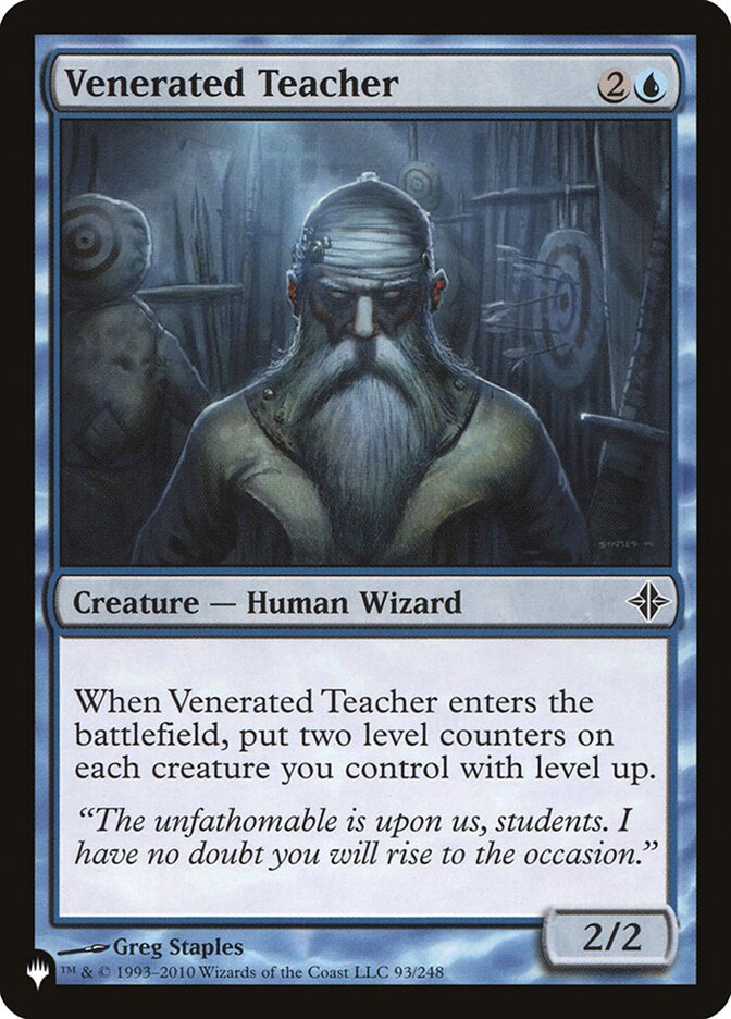 Venerated Teacher [The List] | Gear Gaming Fayetteville