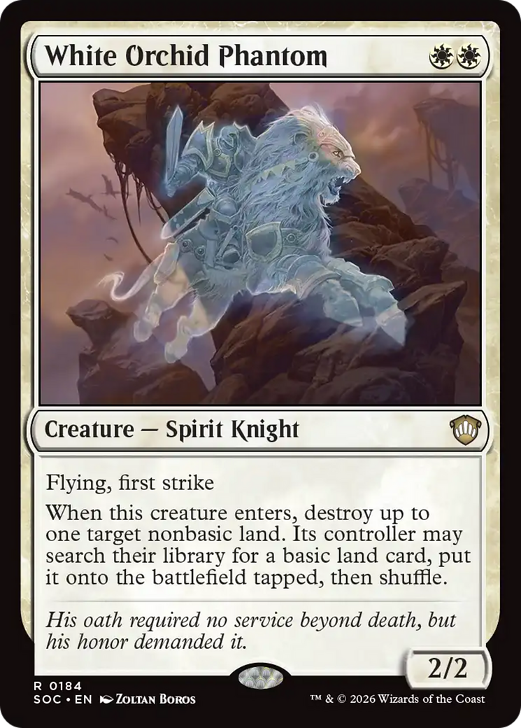 White Orchid Phantom [Secrets of Strixhaven Commander] | Gear Gaming Fayetteville