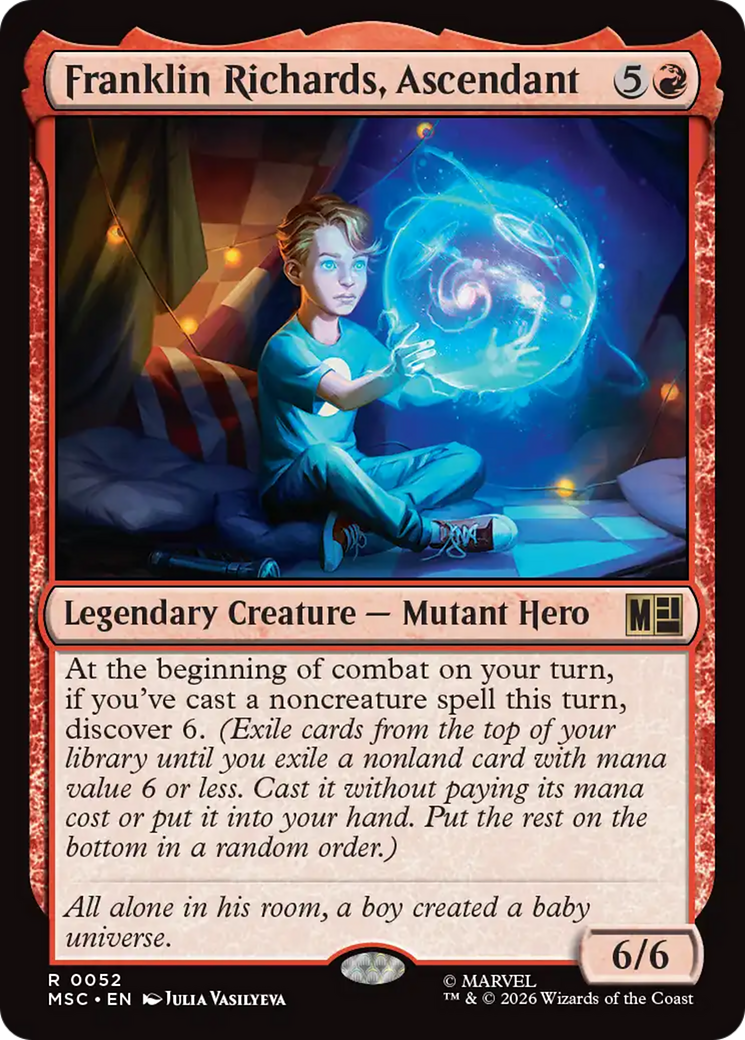 Franklin Richards, Ascendant (Surge Foil) [Marvel Super Heroes Commander] | Gear Gaming Fayetteville