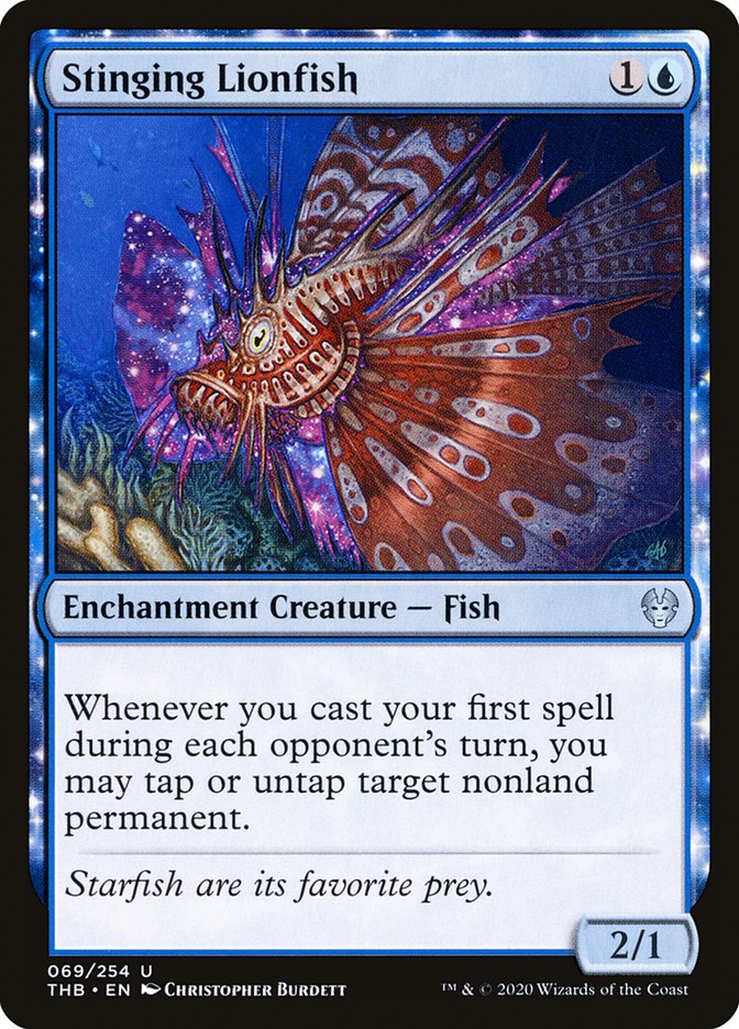 Stinging Lionfish [Theros Beyond Death] | Gear Gaming Fayetteville