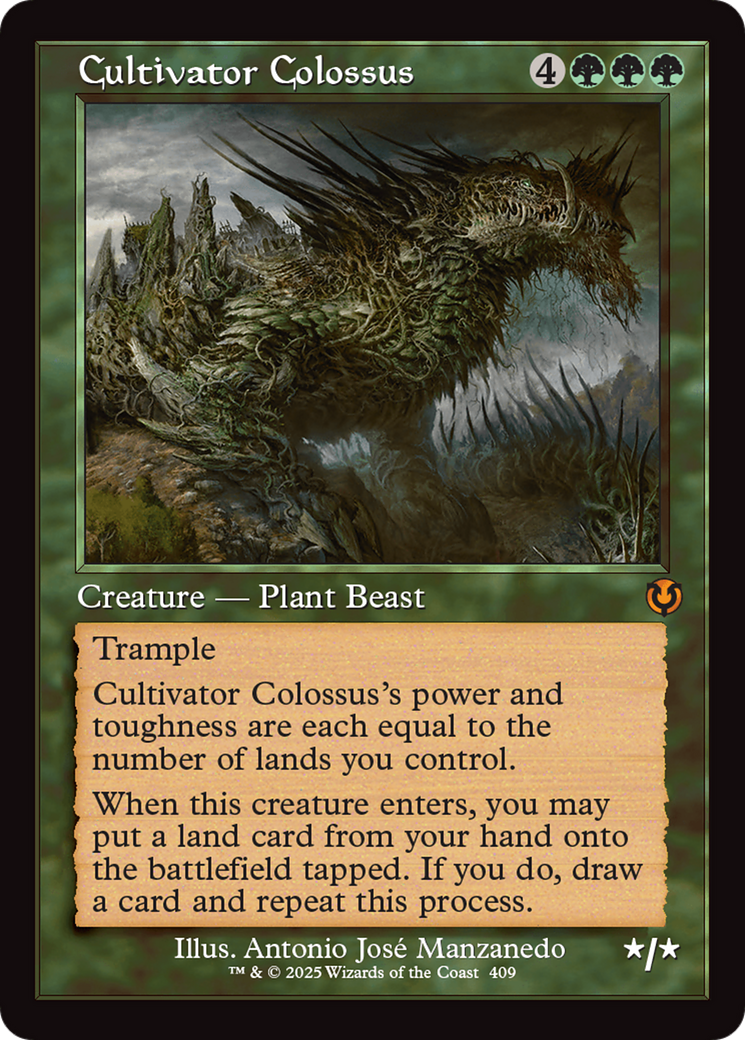 Cultivator Colossus (Retro Frame) [Innistrad Remastered] | Gear Gaming Fayetteville