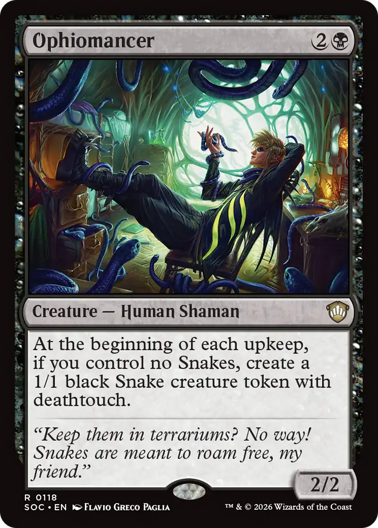 Ophiomancer [Secrets of Strixhaven Commander] | Gear Gaming Fayetteville